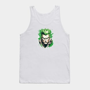 Guile from Street Fighter Design Tank Top